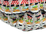 シャネル CHANEL バケット型チェーンショルダーバッグ 23番台 マルチカラー ゴールド金具 ツイード レディース ショルダーバッグ