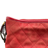 シャネル CHANEL ガブリエルドゥシャネルスモールホーボー A91810 24番台 レッド ゴールド金具 レザー/スエード レディース ショルダーバッグ