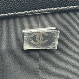 シャネル CHANEL ボーイシャネル25 A67086 ブラック シルバー金具 キャビアスキン レディース ショルダーバッグ