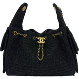 シャネル CHANEL CHANEL25 スモール AS5293 ブラック ゴールド金具 ツイード レディース ショルダーバッグ