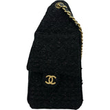 シャネル CHANEL CHANEL25 スモール AS5293 ブラック ゴールド金具 ツイード レディース ショルダーバッグ