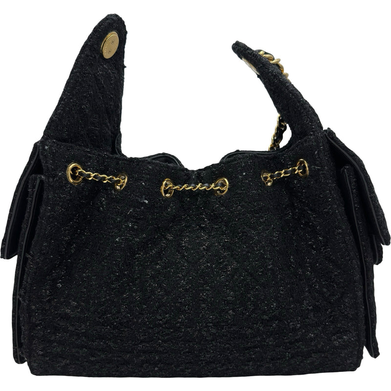 シャネル CHANEL CHANEL25 スモール AS5293 ブラック ゴールド金具