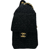 シャネル CHANEL CHANEL25 スモール AS5293 ブラック ゴールド金具 ツイード レディース ショルダーバッグ