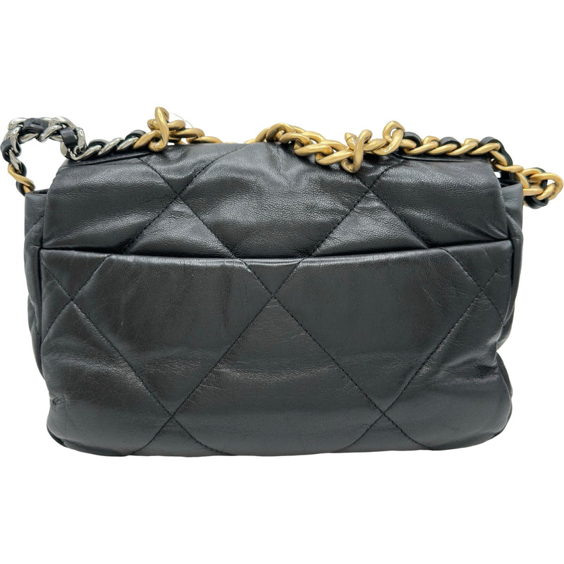 シャネル CHANEL CHANEL19 バッグ AS1160 30番台 ブラック ゴールド