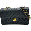 シャネル CHANEL マトラッセ23 A01113 ブラック ゴールド金具 キャビアスキン レディース ショルダーバッグ