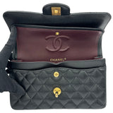 シャネル CHANEL マトラッセ23 A01113 ブラック ゴールド金具 キャビアスキン レディース ショルダーバッグ