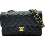 シャネル CHANEL マトラッセ23 A01113 ブラック ゴールド金具 キャビアスキン レディース ショルダーバッグ