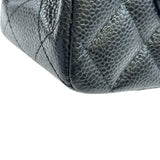 シャネル CHANEL マトラッセ23 A01113 ブラック ゴールド金具 キャビアスキン レディース ショルダーバッグ