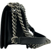 シャネル CHANEL ボーイシャネル25 A67086 ブラック シルバー金具 キャビアスキン レディース ショルダーバッグ
