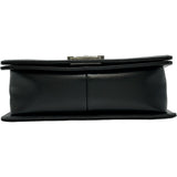 シャネル CHANEL ボーイシャネル25 A67086 ブラック シルバー金具 キャビアスキン レディース ショルダーバッグ
