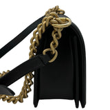 シャネル CHANEL ボーイシャネル25 A67086 ブラック ゴールド金具 キャビアスキン レディース ショルダーバッグ