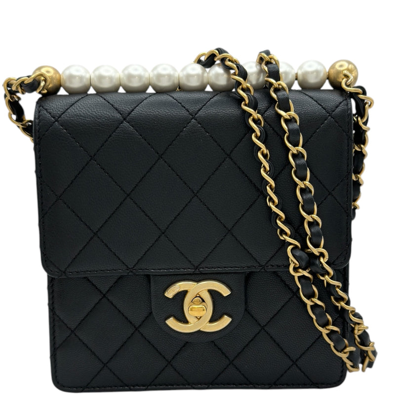 CHANEL マトラッセ ハンドバッグ シャネル CHANEL マトラッセパールチェーンショルダーバッグ AS0584 29