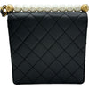 シャネル CHANEL マトラッセパールチェーンショルダーバッグ AS0584 29番台 ブラック ゴールド金具 ラムスキン/フェイクパール レディース ショルダーバッグ