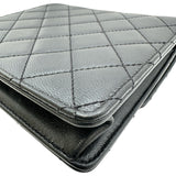 シャネル CHANEL マトラッセパールチェーンショルダーバッグ AS0584 29番台 ブラック ゴールド金具 ラムスキン/フェイクパール レディース ショルダーバッグ