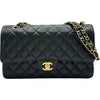 シャネル CHANEL マトラッセ25 A01112 ブラック ゴールド金具 キャビアスキン レディース ショルダーバッグ