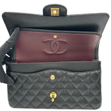 シャネル CHANEL マトラッセ25 A01112 ブラック ゴールド金具 キャビアスキン レディース ショルダーバッグ