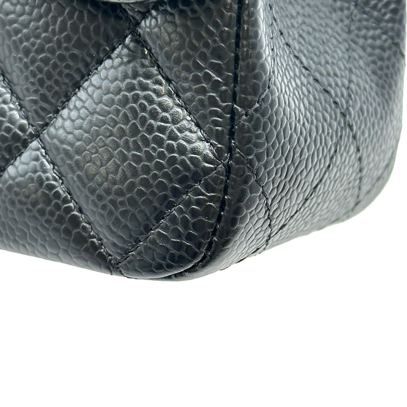 シャネル CHANEL マトラッセ25 A01112 ブラック ゴールド金具 キャビア