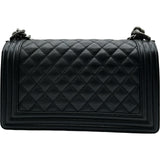 シャネル CHANEL ボーイシャネル25 A67086 ブラック シルバー金具 キャビアスキン レディース ショルダーバッグ