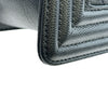シャネル CHANEL ボーイシャネル25 A67086 ブラック シルバー金具 キャビアスキン レディース ショルダーバッグ
