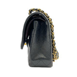 シャネル CHANEL マトラッセ 25 A01112 ブラック ゴールド金具 キャビアスキン レディース ショルダーバッグ
