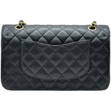 シャネル CHANEL マトラッセ 25 A01112 ブラック ゴールド金具 キャビアスキン レディース ショルダーバッグ