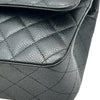 シャネル CHANEL マトラッセ 25 A01112 ブラック ゴールド金具 キャビアスキン レディース ショルダーバッグ