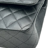 シャネル CHANEL マトラッセ 25 A01112 ブラック ゴールド金具 キャビアスキン レディース ショルダーバッグ