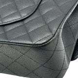 シャネル CHANEL マトラッセ 25 A01112 ブラック ゴールド金具 キャビアスキン レディース ショルダーバッグ