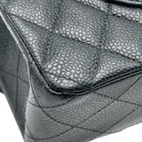 シャネル CHANEL マトラッセ 25 A01112 ブラック ゴールド金具 キャビアスキン レディース ショルダーバッグ