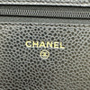 シャネル CHANEL マトラッセチェーンウォレット AP0250 ブラック ゴールド金具 キャビアスキン レディース ショルダーバッグ