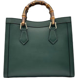 グッチ GUCCI ダイアナミディアムトートバッグ 853226 グリーン ゴールド金具 レザー レディース ショルダーバッグ
