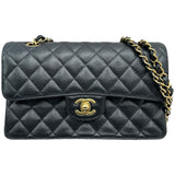 シャネル CHANEL マトラッセ23 A01113 ブラック ゴールド金具 キャビアスキン レディース ショルダーバッグ