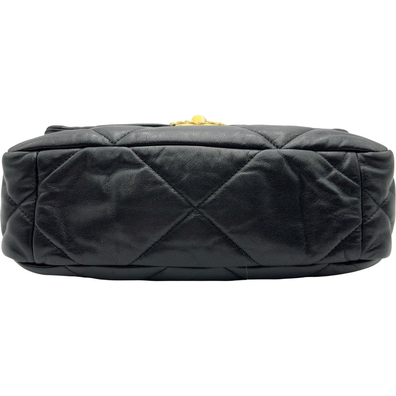 シャネル CHANEL CHANEL 19バッグ AS1160 ブラック シルバー金具