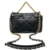 シャネル CHANEL CHANEL 19バッグ AS1160 ブラック シルバー金具/ゴールド金具 ラムスキン レディース ショルダーバッグ