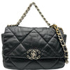 シャネル CHANEL CHANEL 19バッグ AS1160 ブラック シルバー金具/ゴールド金具 ラムスキン レディース ショルダーバッグ