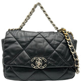シャネル CHANEL CHANEL 19バッグ AS1160 ブラック シルバー金具/ゴールド金具 ラムスキン レディース ショルダーバッグ