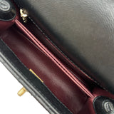シャネル CHANEL ココハンドルXXS AS2215 ブラック ゴールド金具 キャビアスキン レディース ショルダーバッグ