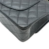 シャネル CHANEL マトラッセ25 A01112 30番台 ブラック シルバー金具 キャビアスキン レディース ショルダーバッグ