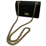 シャネル CHANEL 2.55ミニマトラッセ20 AS0874 ブラック ゴールド金具 エイジドカーフ レディース ショルダーバッグ