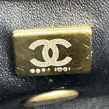 シャネル CHANEL ココハンドルXXS AS2215 ブラック ゴールド金具 ラムレザー レディース ハンドバッグ