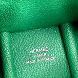 エルメス HERMES ポリード･オン･ホイールズチャーム U刻印 (2022年製) バンブー･ブルーサフィール シルバー金具 シェーブル レディース その他小物