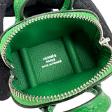 エルメス HERMES ポリード･オン･ホイールズチャーム U刻印 (2022年製) バンブー･ブルーサフィール シルバー金具 シェーブル レディース その他小物