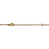 エルメス HERMES アミュレットマロキニエケリーネックレス ブラウン ゴールド金具 メタル・バッファローホーン アクセサリー