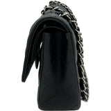 シャネル CHANEL マトラッセ25 A01112 30番台 ブラック シルバー金具 キャビアスキン レディース ショルダーバッグ