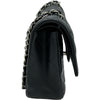 シャネル CHANEL マトラッセ25 A01112 30番台 ブラック シルバー金具 キャビアスキン レディース ショルダーバッグ