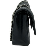 シャネル CHANEL マトラッセ25 A01112 30番台 ブラック シルバー金具 キャビアスキン レディース ショルダーバッグ