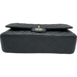 シャネル CHANEL マトラッセ25 A01112 30番台 ブラック シルバー金具 キャビアスキン レディース ショルダーバッグ