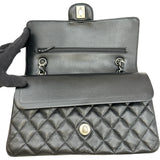 シャネル CHANEL マトラッセ25 A01112 30番台 ブラック シルバー金具 キャビアスキン レディース ショルダーバッグ