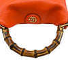 グッチ GUCCI バンブーダイアナスモールホーボーバッグ 746251 オレンジ ゴールド金具 レザー レディース ハンドバッグ