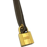 エルメス HERMES ピコタンロック MM B刻印　(2023年製) エトゥープ ゴールド金具 トリヨンクレマンス レディース ハンドバッグ